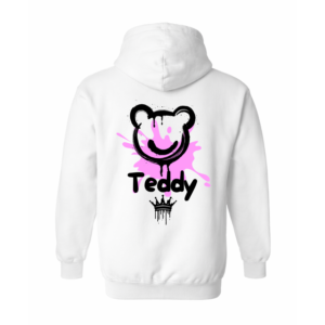 Sweat à capuche - Patch Rose