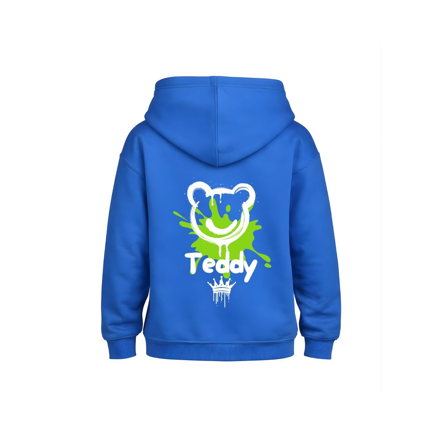 Sweat à capuche Enfant - Patch Vert – Image 8