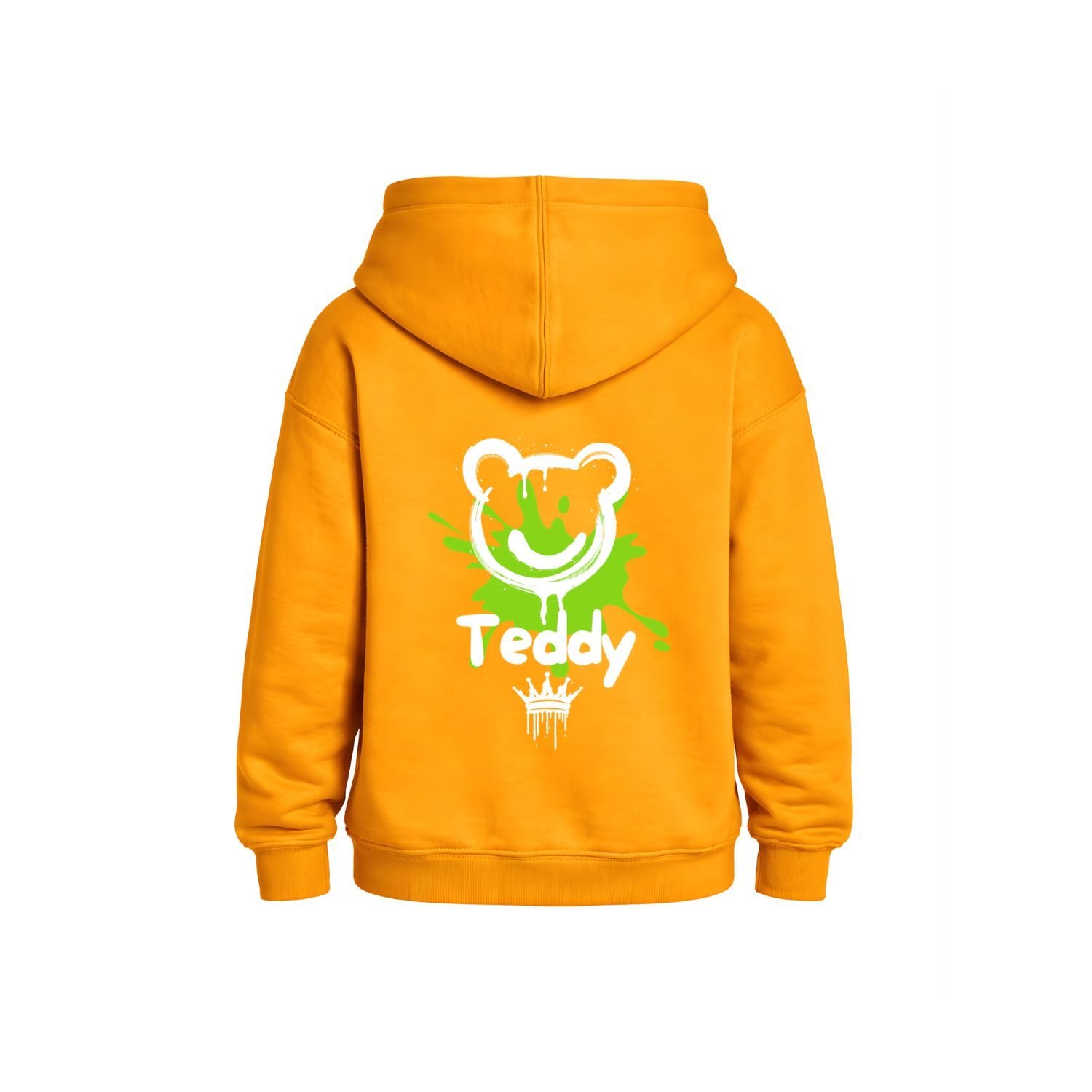 Sweat à capuche Enfant - Patch Vert